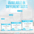 JJ CARE Sterile Gauze Pads 2" x 2" (Pack of 100), 12-Ply Cotton Gauze Pads, Individually-Wrapped Sterile Gauze Sponges, 100% Woven, Non-Stick Medical Gauze Pads for First Aid Kit & Wound Care